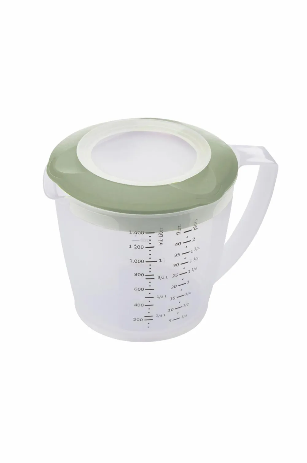 Westmark Bagetilbehør & Bageredskaber>Blandekande med låg, HELENA, 1,4 l, Grøn
