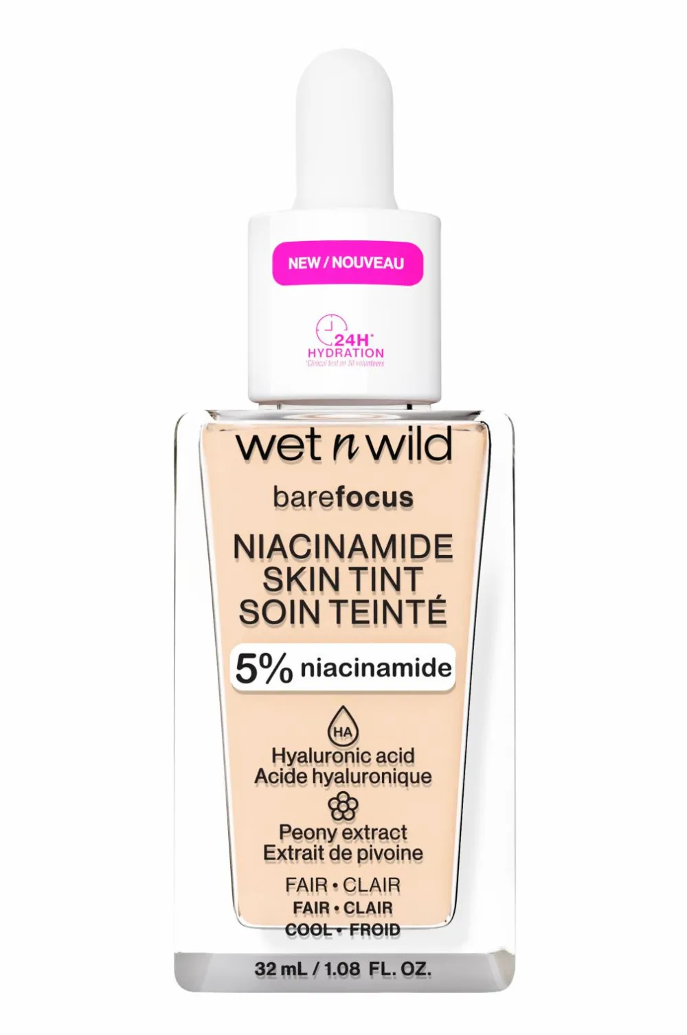 Wet n Wild Bare Focus Niacinamide Skin Tint Fair Clearance