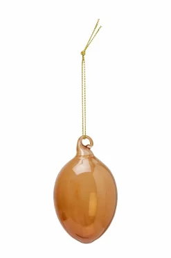 Wikholm Form Påskepynt>Glass Egg i æske Brun