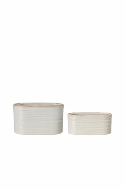Wikholm Form Gryde Oval Høj Elfrida Offwhite Clearance