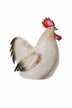 Wikholm Form Rooster And Hen S/2 Beige Hot