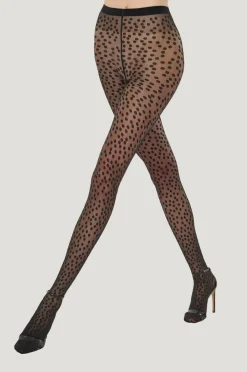 Wolford Strømpebukser Sweet Dots Black Sale