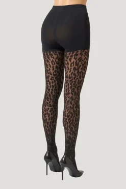 Wolford Strømpebukser Leo Control Top Black Clearance