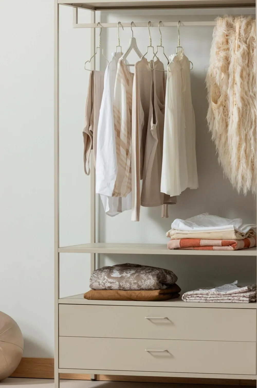 WOOOD Ferris Åben garderobe Sand Online