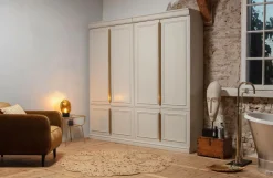 WOOOD Garderobeskab Organize, 215x110x44 cm Mist Outlet