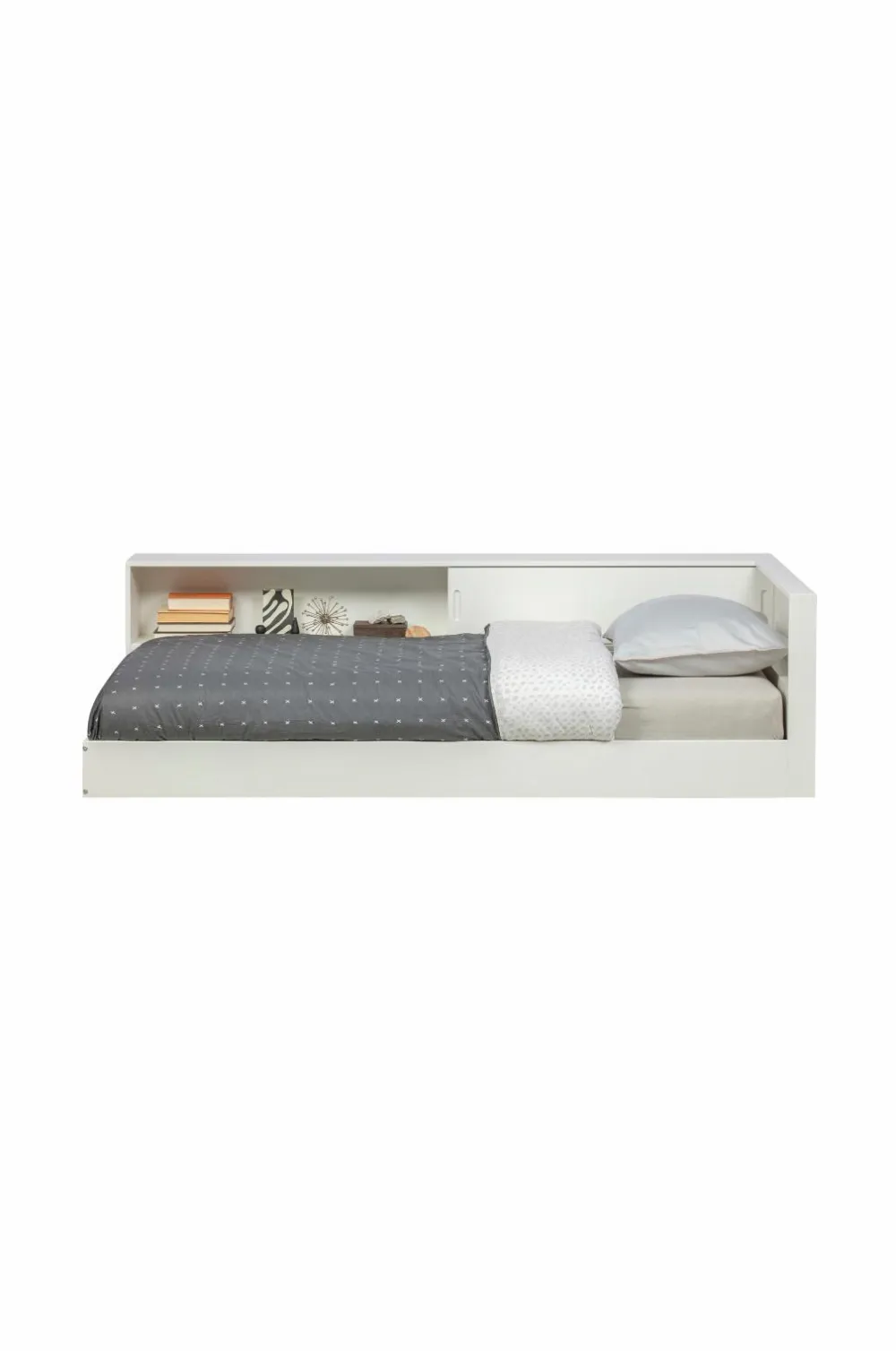 WOOOD Seng m opbevaringsmulighed Connect Hvid Discount