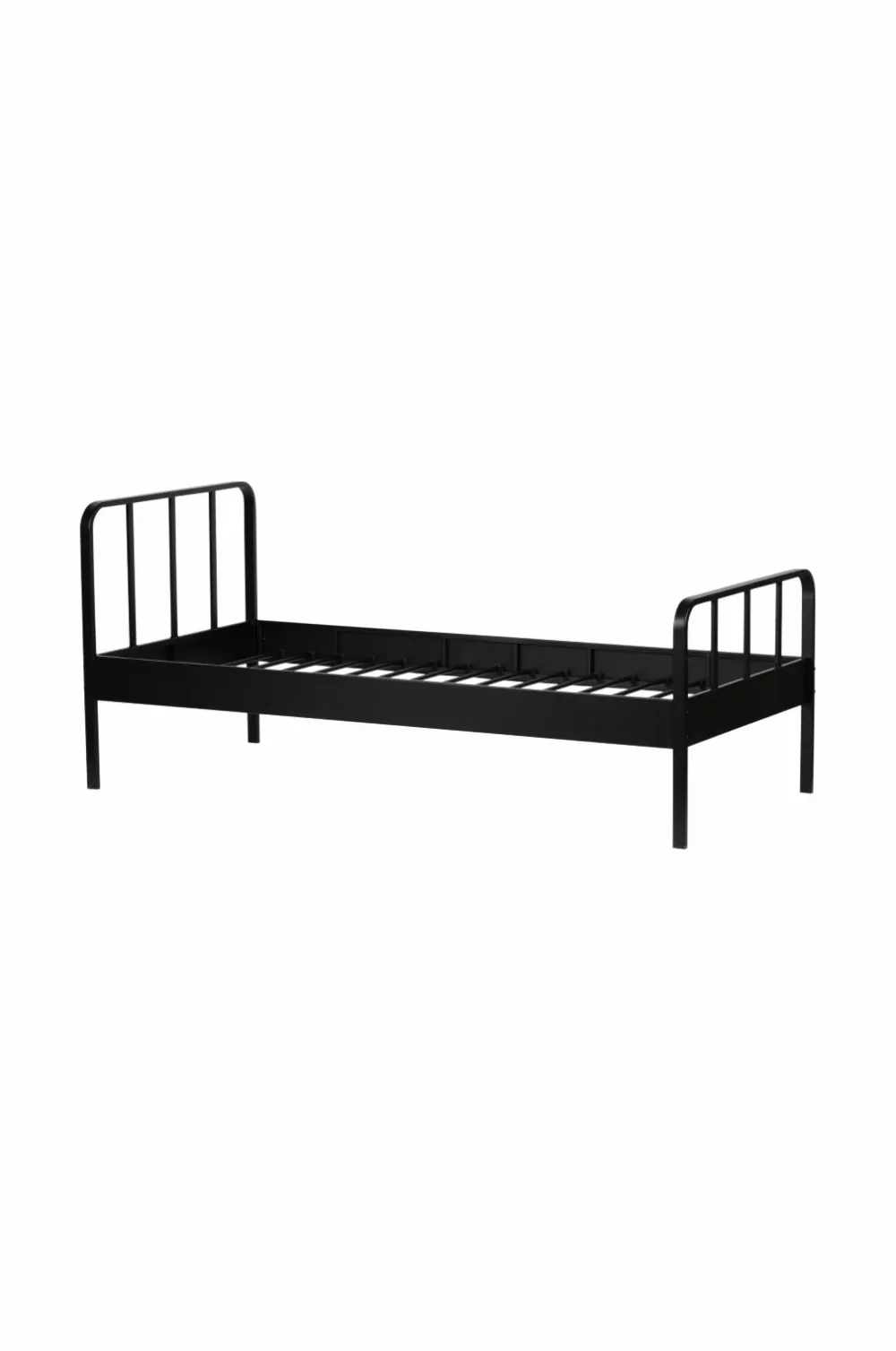 WOOOD Seng Mees 90x200 cm Sort Discount