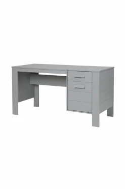 WOOOD Skrivebord Robin, H74xB140xD59 Grå Outlet