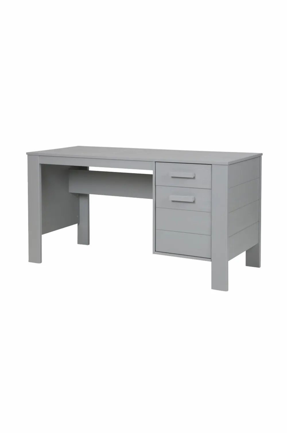 WOOOD Skrivebord Robin, H74xB140xD59 Grå Outlet