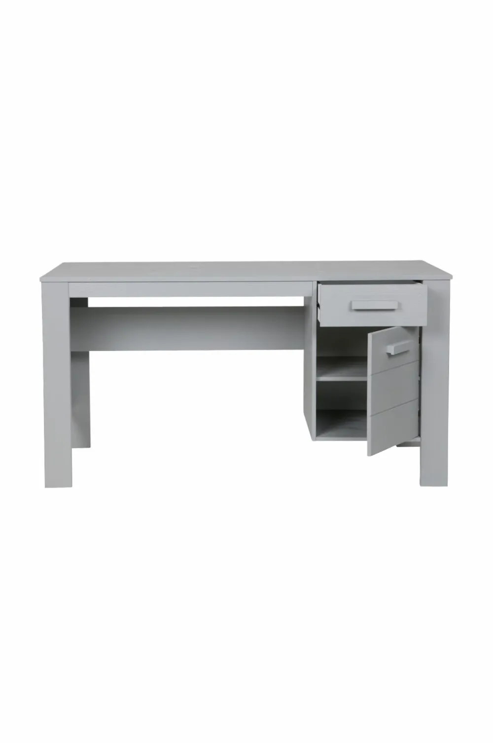 WOOOD Skrivebord Robin, H74xB140xD59 Grå Outlet