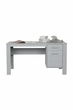 WOOOD Skrivebord Robin, H74xB140xD59 Grå Outlet