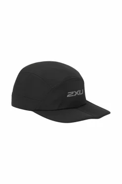 2XU Accessories|Accessories>Løbekasket Packable Run Cap Black/Silver Reflective