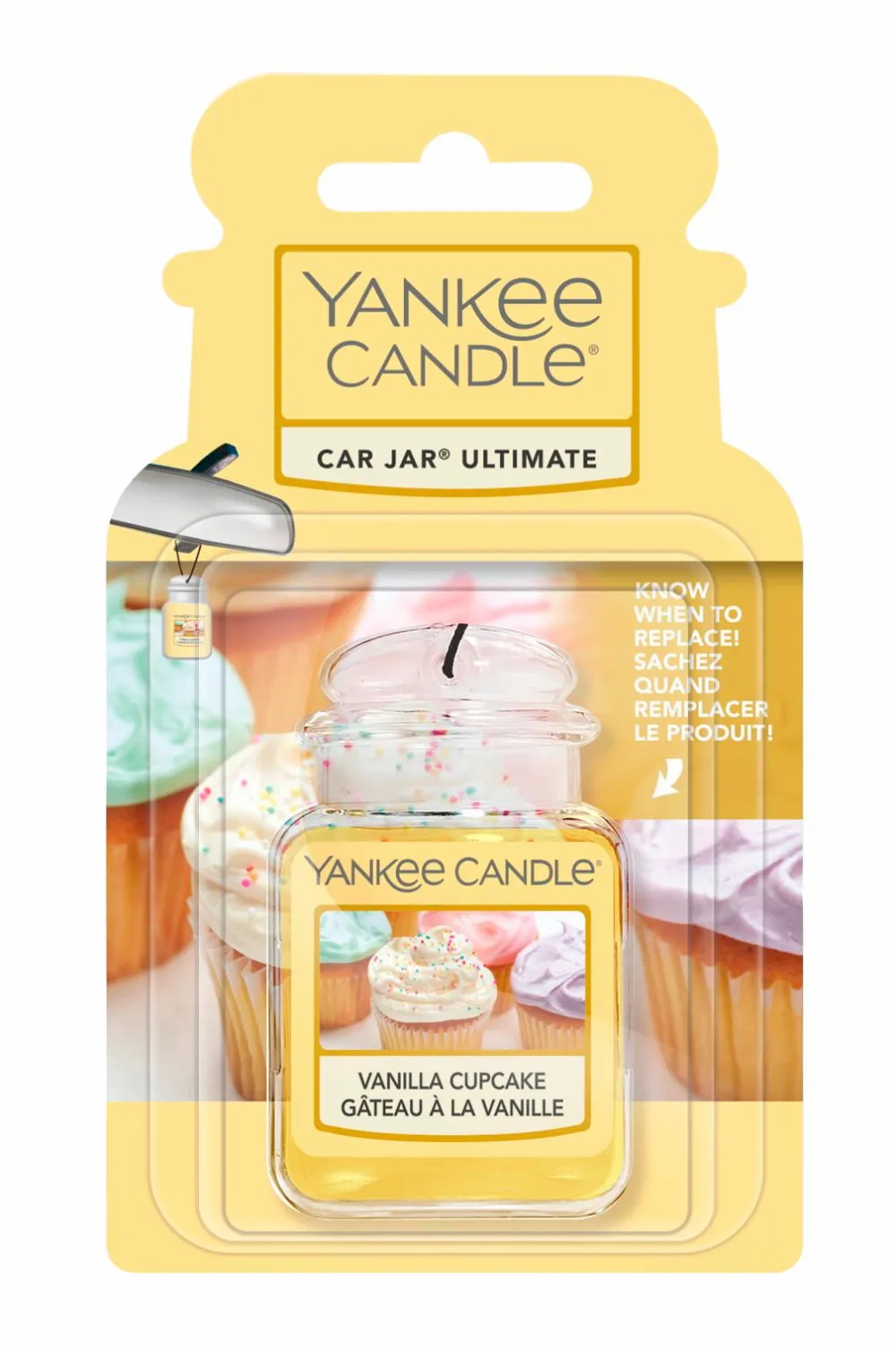 Yankee Candle Rumduft>Car Jar Ultimate Vanilla Cupcake No Color