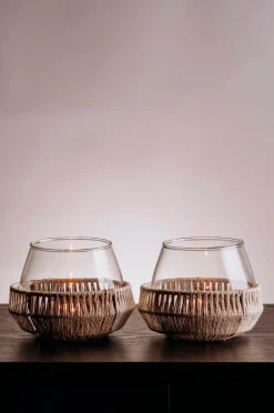 Zelected by Houze Lysestage Hudson 2-pak hvid, beige, transparent Sale