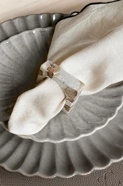 Zelected by Houze Bordtekstiler>Servietring Palermo Na Palermo 4-p Beige