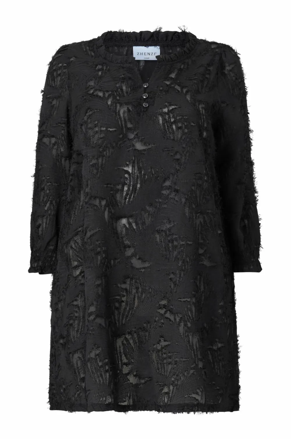 Zhenzi Tunika Tyra 1124 3/4 SL Black Sale