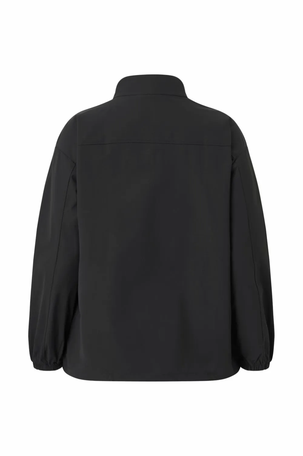 Zizzi Anorak aMia L/S Track Black Clearance