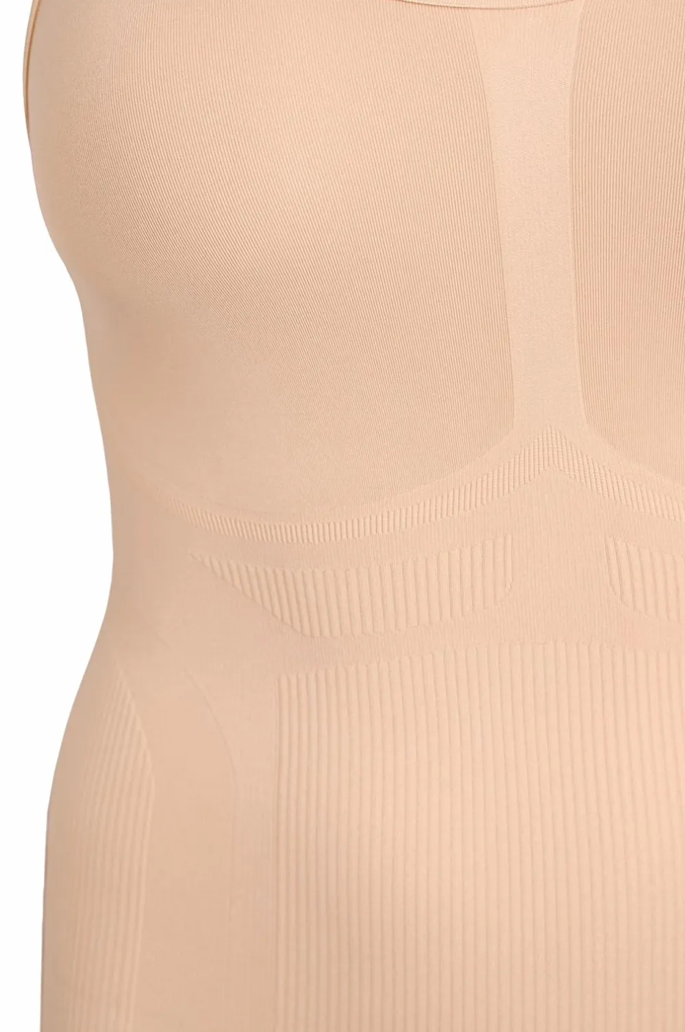 Zizzi Shaping>Formende jumpsuit Shapewear - medium support Nude