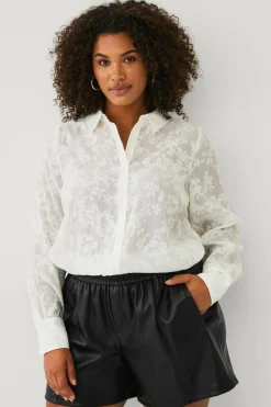 Zizzi Shorts>Shorts eAlina Abk PU Black