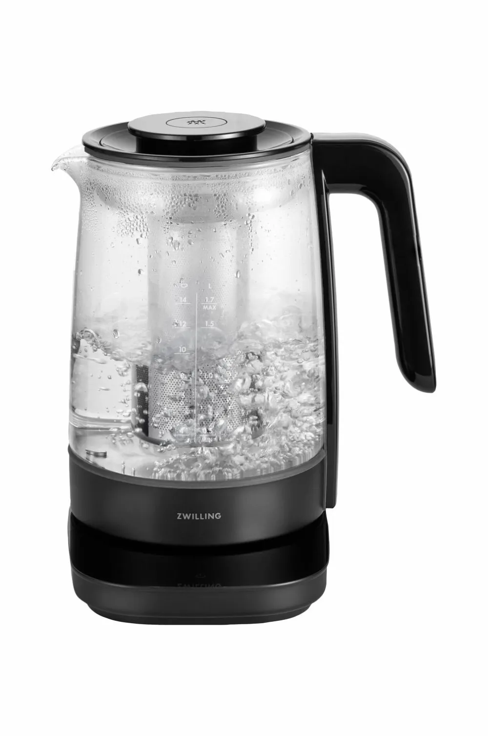 ZWILLING Små Køkkenmaskiner>Elkedel Enfinigy med tesi 1,7 l Black