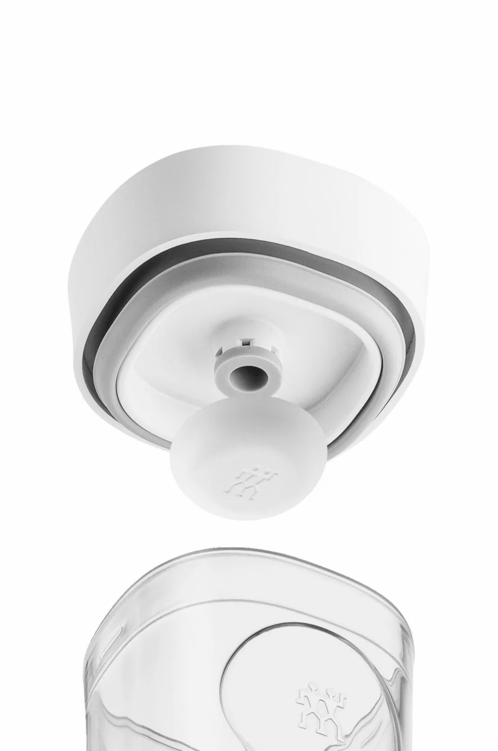 ZWILLING Køkkenopbevaring>Filtersæt Fresh & Save Cube 6 dele Hvid, gennemsigtig