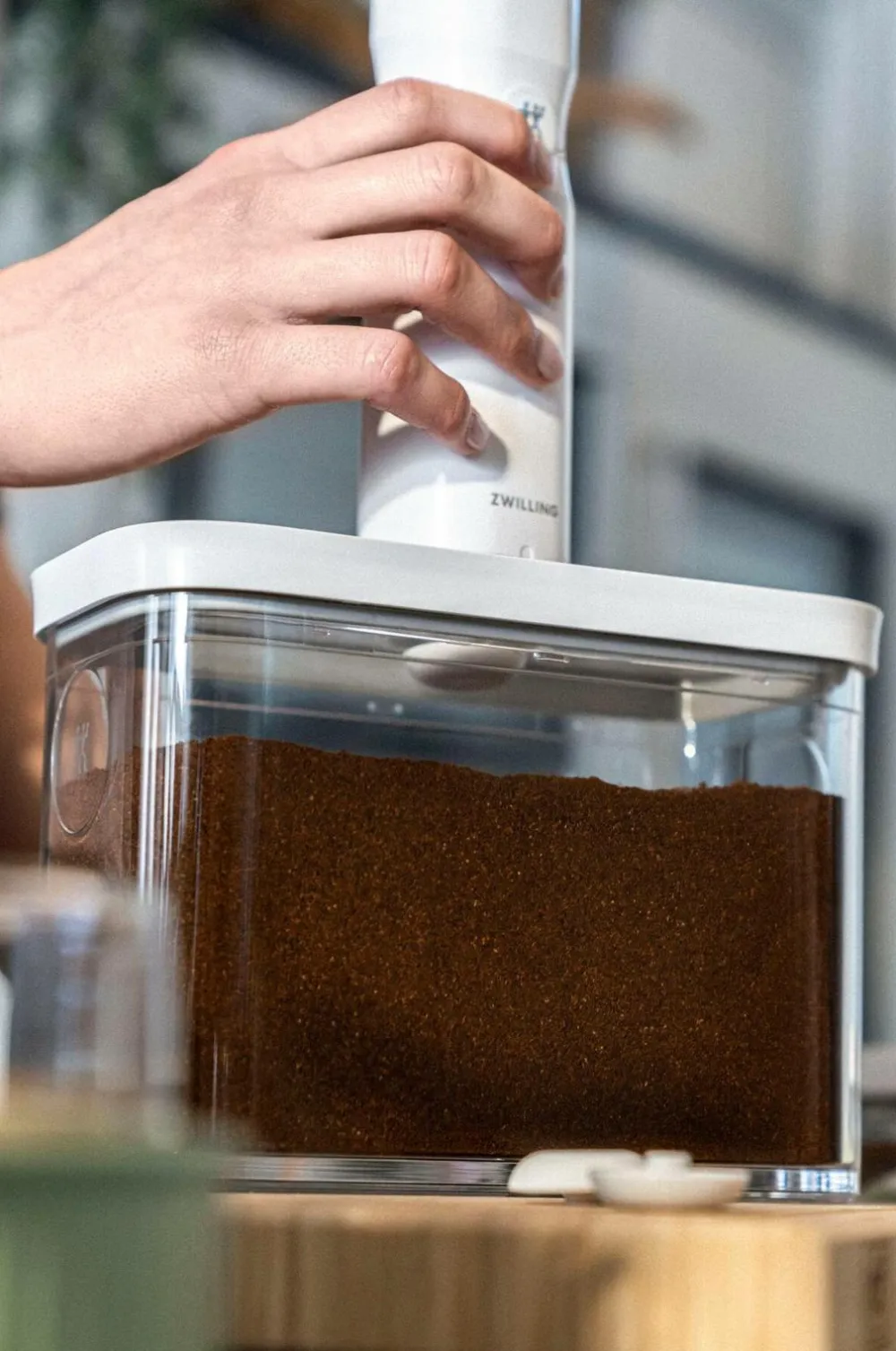 ZWILLING Køkkenopbevaring>Filtersæt Fresh & Save Cube 6 dele Hvid, gennemsigtig