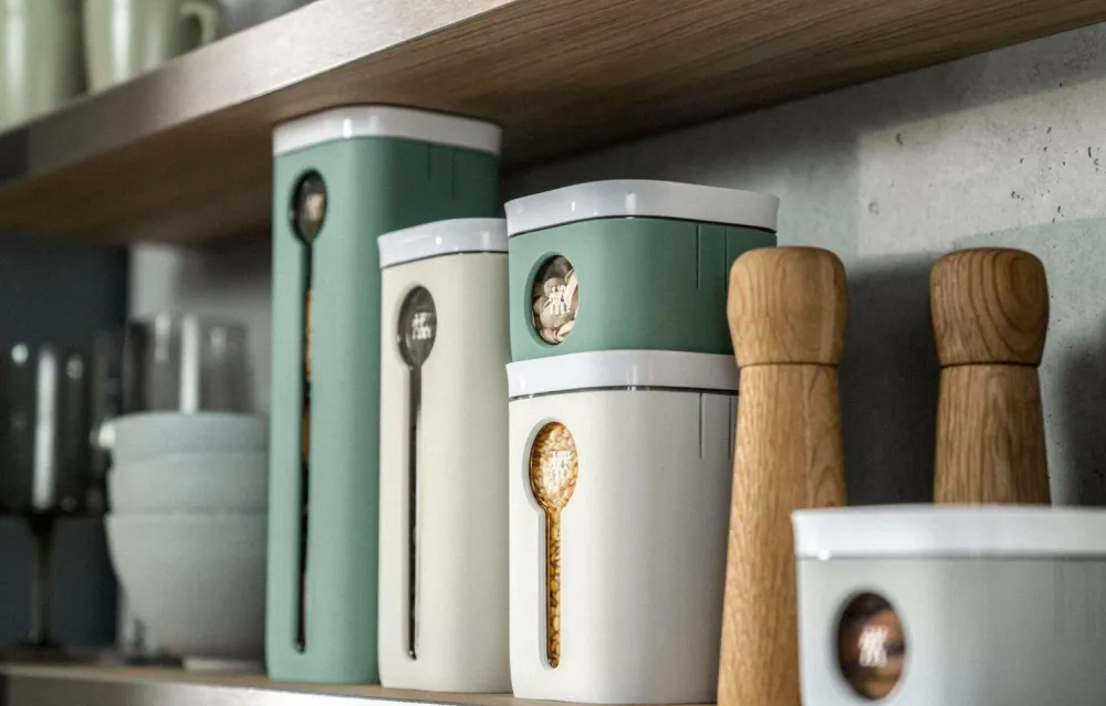 ZWILLING Køkkenopbevaring>Forvaringsboks Fresh & Save Cube 3S Hvid, gennemsigtig