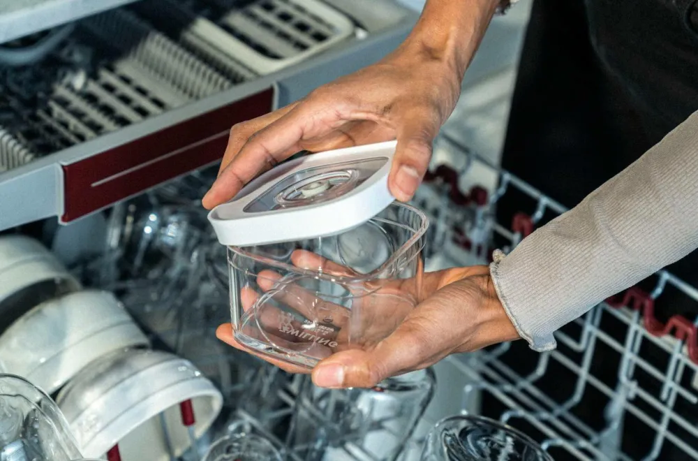 ZWILLING Køkkenopbevaring>Forvaringsboks Fresh & Save Cube 3S Hvid, gennemsigtig