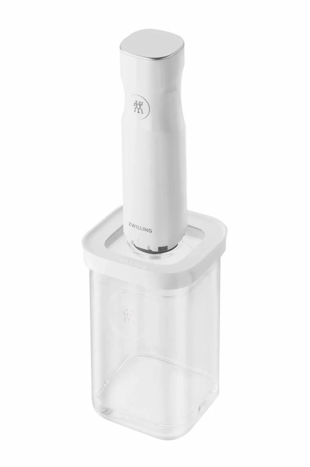 ZWILLING Køkkenopbevaring>Forvaringsboks Fresh & Save Cube 2S Hvid, gennemsigtig