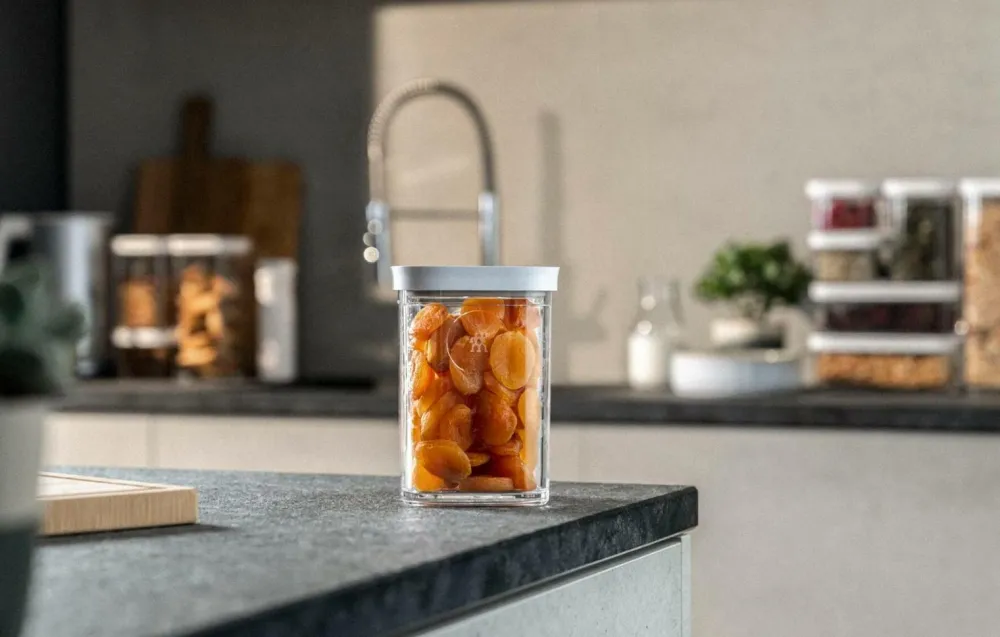 ZWILLING Køkkenopbevaring>Forvaringsboks Fresh & Save Cube 2S Hvid, gennemsigtig