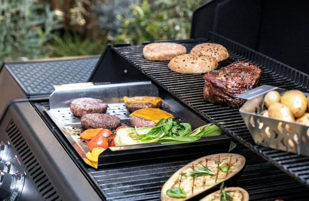 ZWILLING Husholdningsartikler>Grillkorg BBQ+ Xl Sølv