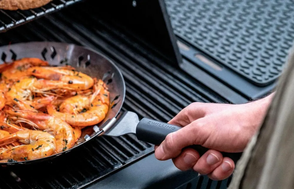 ZWILLING Pander & Gryder>Grillpanna BBQ+ med håndtag Sølv