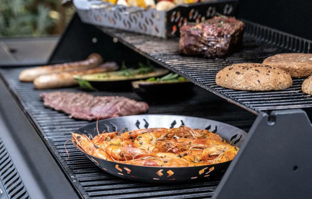 ZWILLING Pander & Gryder>Grillpanna BBQ+ med håndtag Sølv