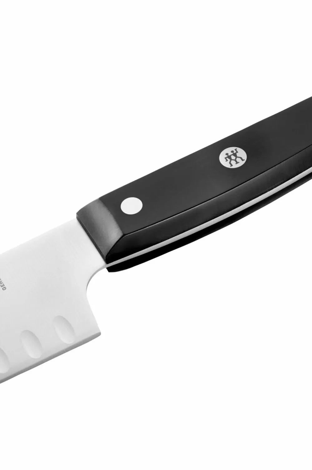 ZWILLING Kniv Santoku med oliven slibning Gourmet 18 cm Silver-Black Hot