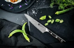 ZWILLING Kompakt kockkniv Tanrei 14 cm Brun, grå Best