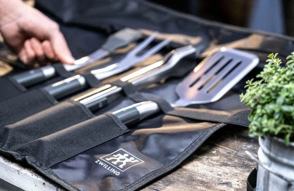 ZWILLING Husholdningsartikler>Redskapsväska BBQ+ Grå