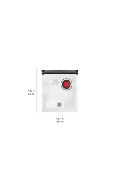 ZWILLING Sæt med vakuum påsar Fresh & Save S/M/L 10 dele Gennemsigtig Outlet