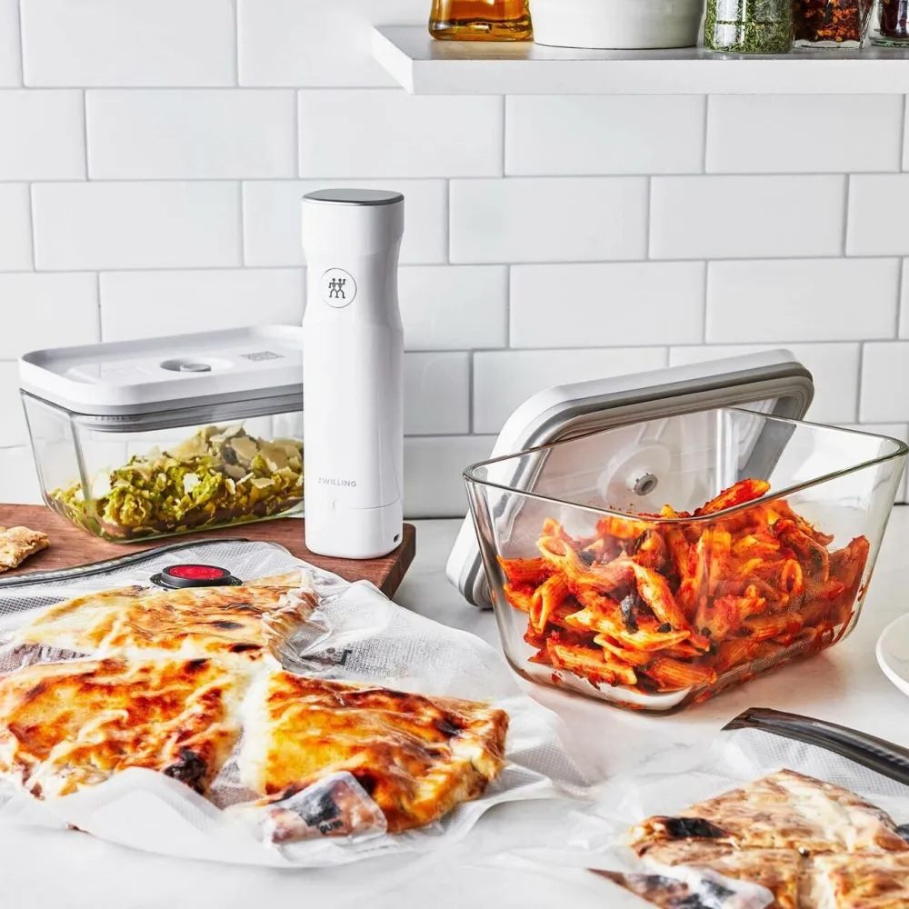 ZWILLING Startsæt Vakuum Glas Fresh & Save 7 dele WHITE New