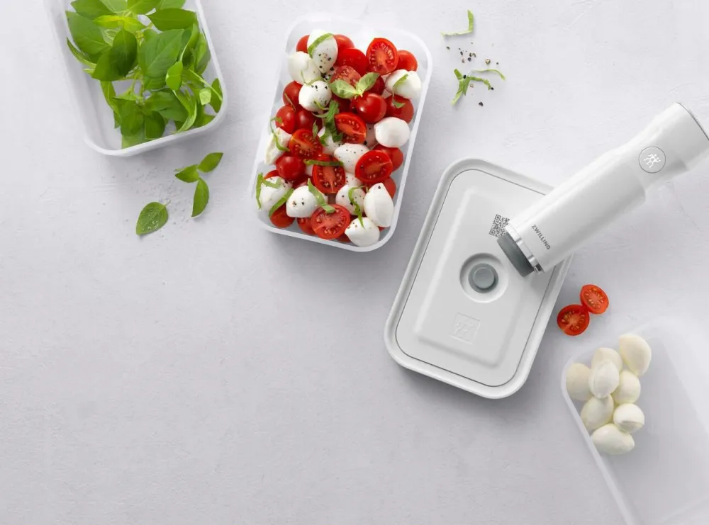 ZWILLING Køkkenopbevaring>Vakuumbeholdere Fresh & Save 3 stk. S, M og L Plast Semitransparent-Grey