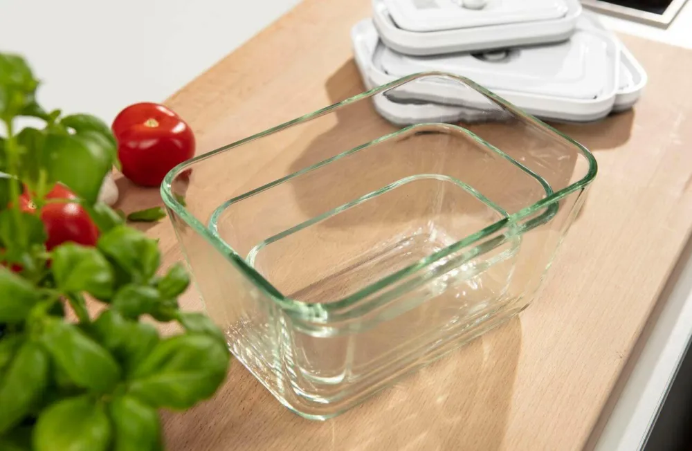 ZWILLING Køkkenopbevaring>Vakuumbeholder L Fresh & Save 2000 ml Glas Gy0006-grey